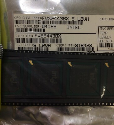 FW82443BX SL2VH INTEL FW82443BX Host Bridge/Controller 492-Pin BGA 2 UNITS