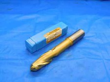 NEW NIAGARA 1" O.D. 2 1/2" LOC BALL NOSE HSS END MILL 1" SHANK 2 FLUTE 1.0 USA