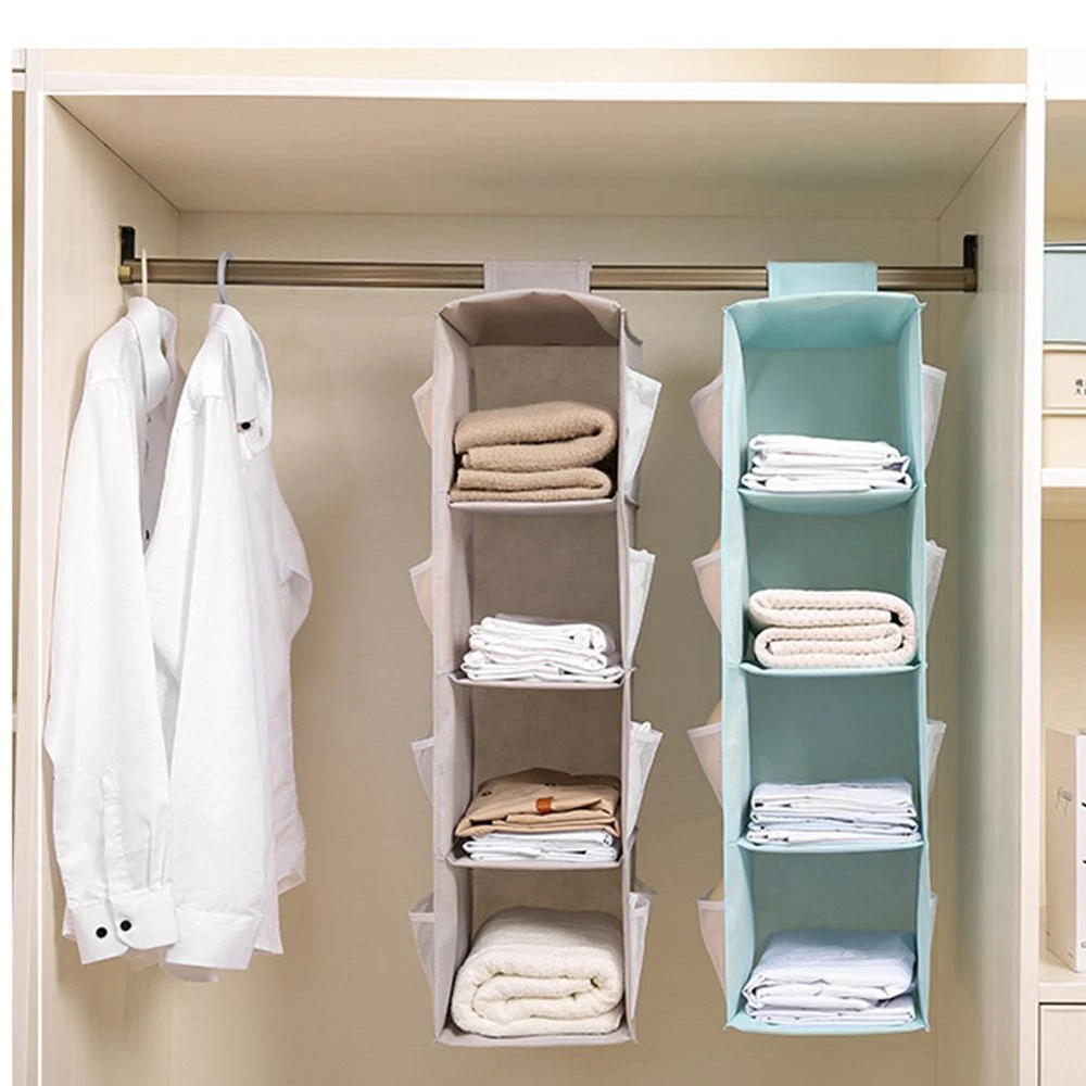 Natural Cotton Hanging Storage Bags | The Container Store