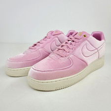 nike air force pink velour