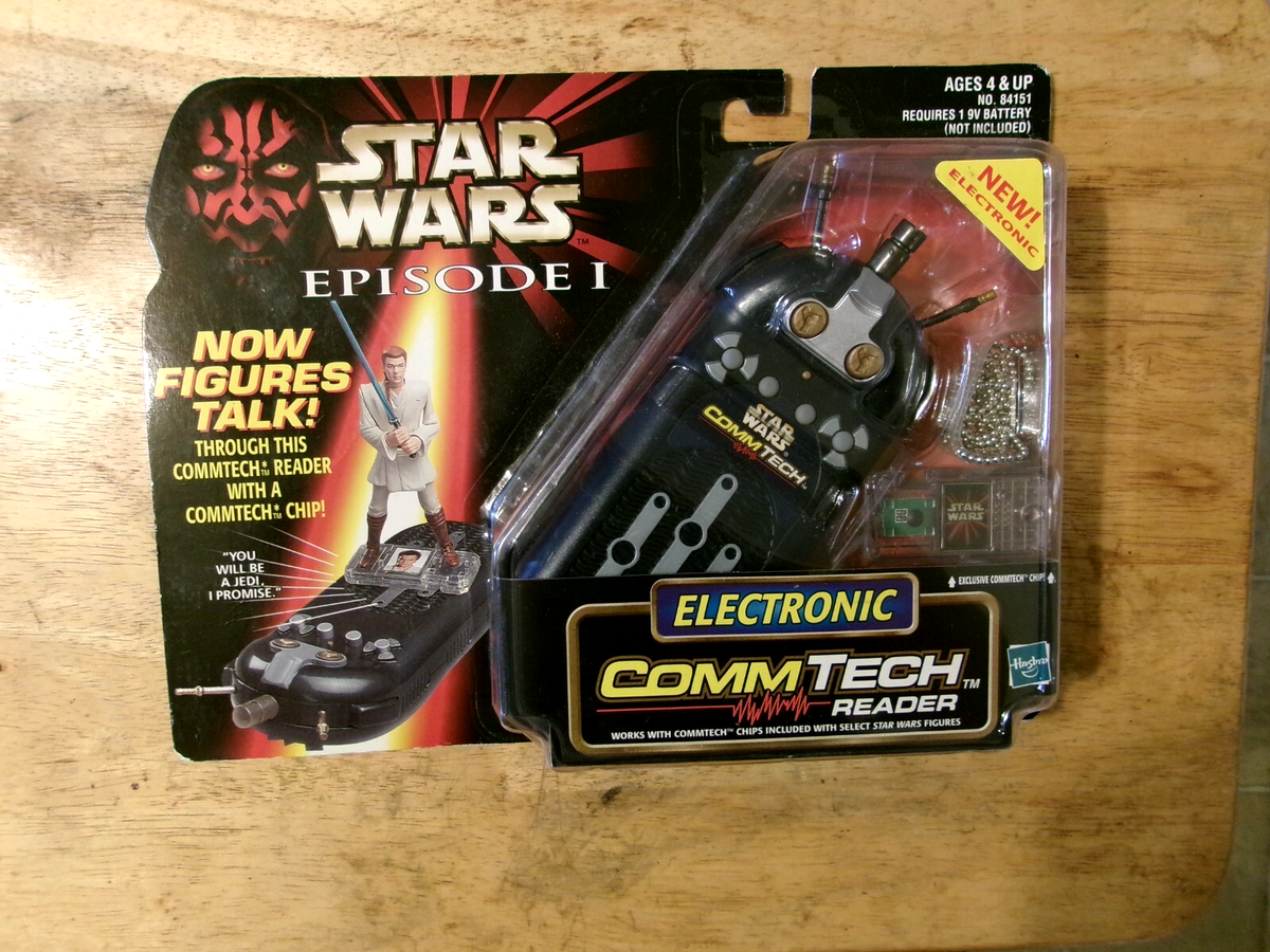 N G0104 Electronic CommTech Reader 1998 STAR WARS Episode 1