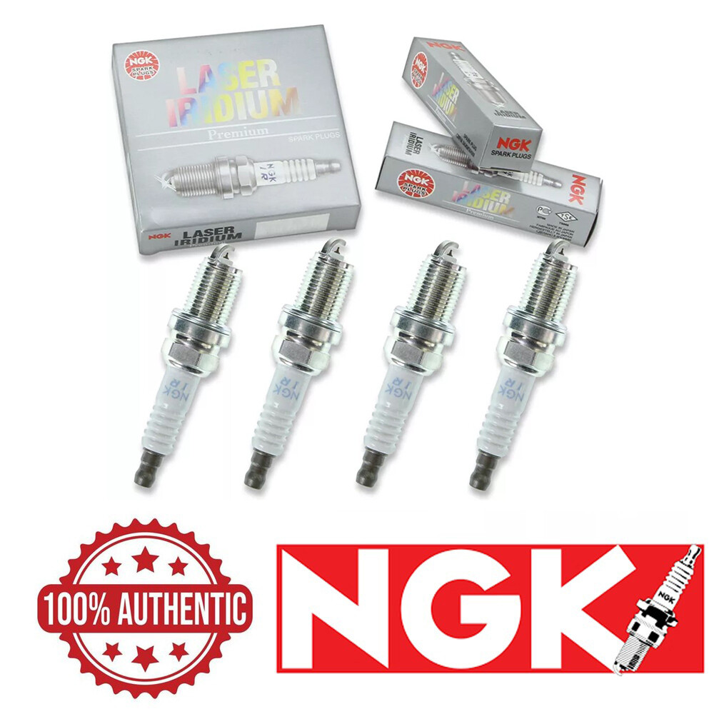 NGK 91448 DILKR8B6 Laser Iridium Spark Plug - Set of 4
