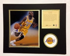 Los Angeles Lakers NICK VAN EXEL Basketball 11x14 Kelly Russell Lithograph Print