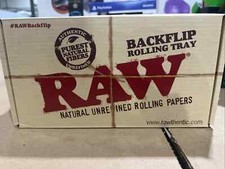 Raw Backflip Magnetic Bamboo Rolling Tray