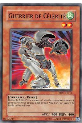 Dr.êve早い者勝ち Yu-Gi-Oh - Guerrier Geschwindigkeit (5DS1-FR012) | eBay