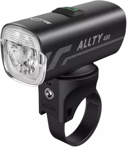 Magicshine Allty Bike Lights Allty 400 USB-C Rechargeable, IPX7 Waterproof LED 
