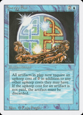 4x Energy Flux - LP - Revised Edition - SPARROW MAGIC mtg