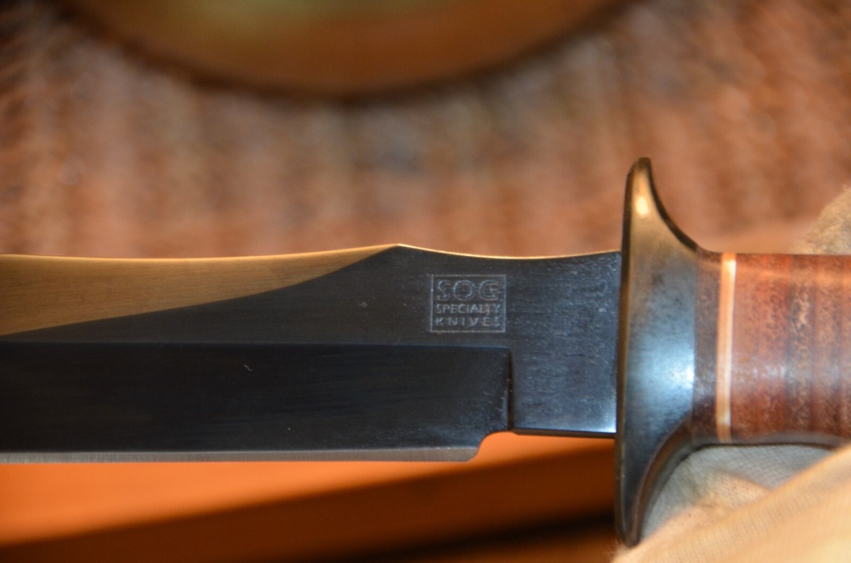 Sog Vietnam 5th Special Forces Group Bowie Knife* Seki Sog Vietnam 5th Special Forces Group Bowie Knife* Seki