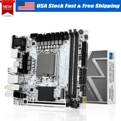 LGA 1700 B660 WiFi Motherboard HDMI USB 2.0 USB 3.1 Support DDR4 RAM With Buzzer