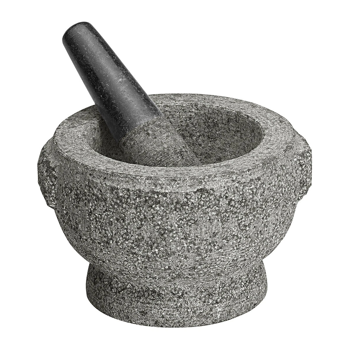 100% Genuine! AVANTI Granite Rough Grey Mortar and Pestle 17cm! RRP $83.95!