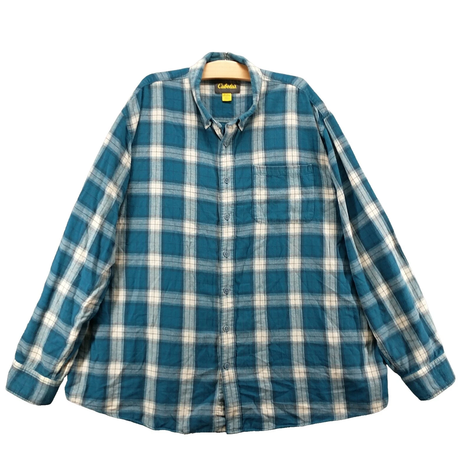 Cabela's Long Sleeve White Shirts for Men