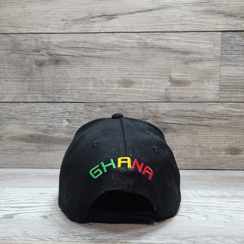 GHANA Country Cap Hat Adult Mens Embroidered Logo Adjustable StrapBack  - Foto 5 di 9