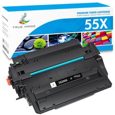 1PK CE255X 55X High Yield Toner Cartridge Fit for HP LaserJet P3010 P3015 P3015d