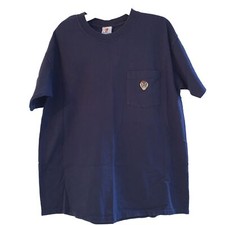 Vtg Tasmanian Devil T-Shirt Taz Blue Embroidered Pocket XL 1999 Looney Tunes Top