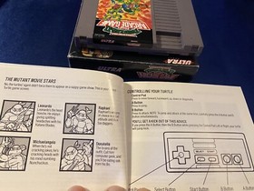 Teenage Mutant Ninja Turtles II: The Arcade Game Nintendo NES CIB Complete