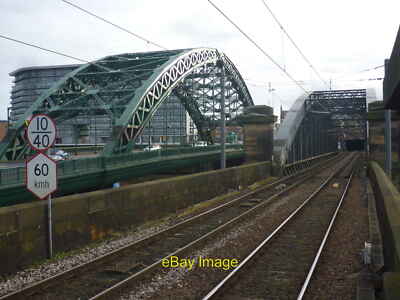 Photo 6x4 Sunderland Townscape : Big Bridge And Wee Bridge He ain't heavy c2014