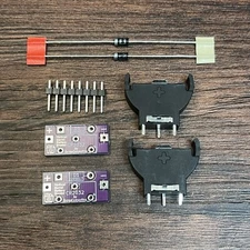 2 x DIY Vertical Barrel Battery Blaster Varta Replacement With CR2032 Vintage PC