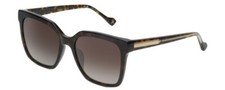 Yalea SYA055-0722 Women's Sunglasses in Tortoise Havana Gold/Brown Gradient 54mm