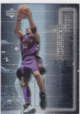 2001-02 Pros & Prospects Star Command Insert Vince Carter Raptors Free Shipping!
