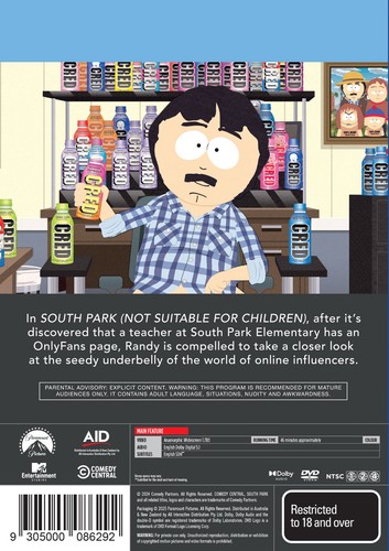 BRAND NEW South Park : Not Suitable For Children (DVD, R4) Cred - Picture 2 of 2