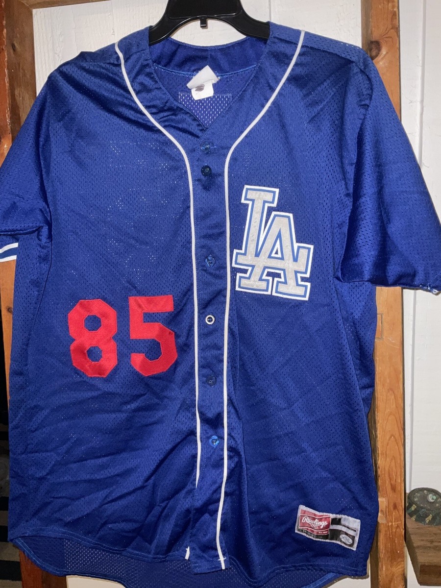 vintage Team Issued Rawlings Los Angela's dodgers jersey Xxl