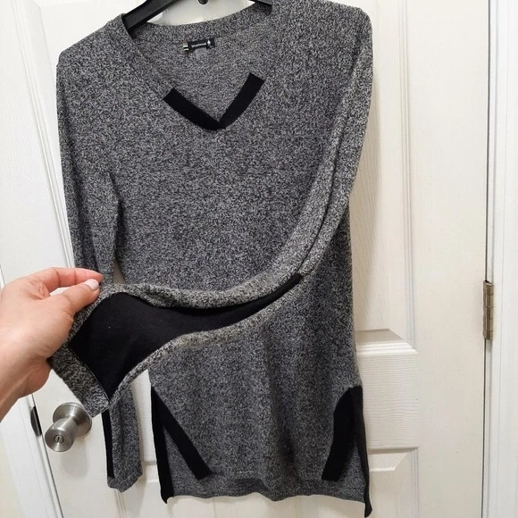 smartwool shadow pine v neck merino wool tunic sweater