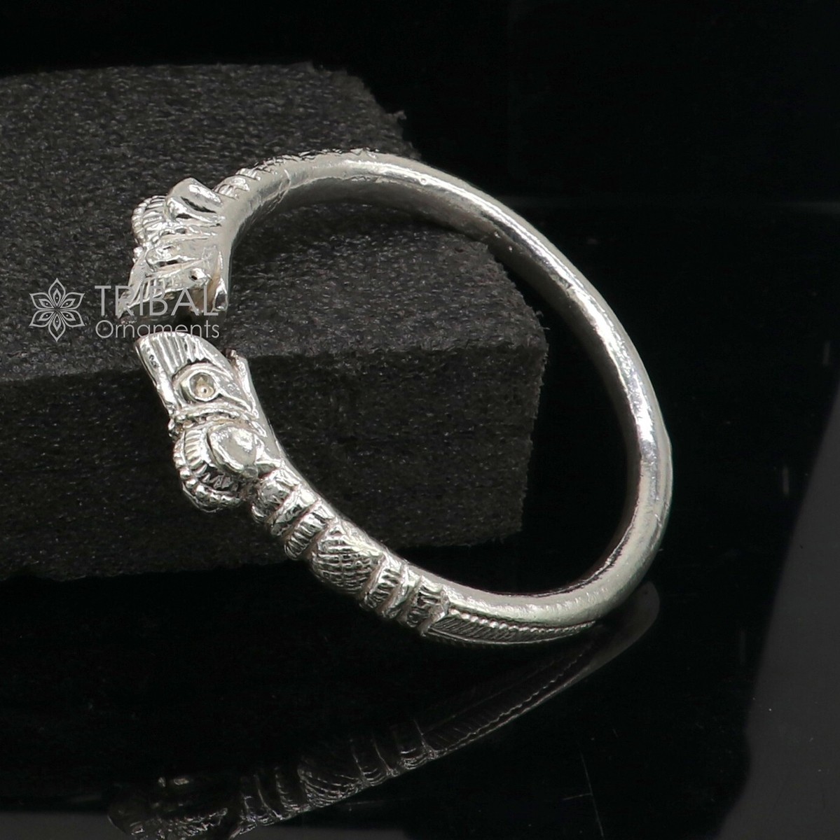 925 silver handcrafted vintage antique style gorgeous cuff kada