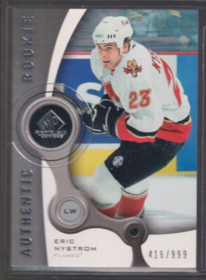 2005-06 SP Game Used #126 Eric Nystrom RC Rookie - Flames - 236   