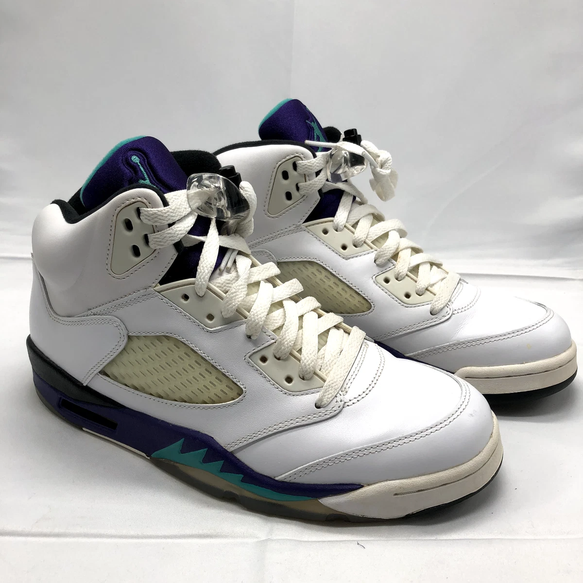 Jordan 5 hotsell white purple