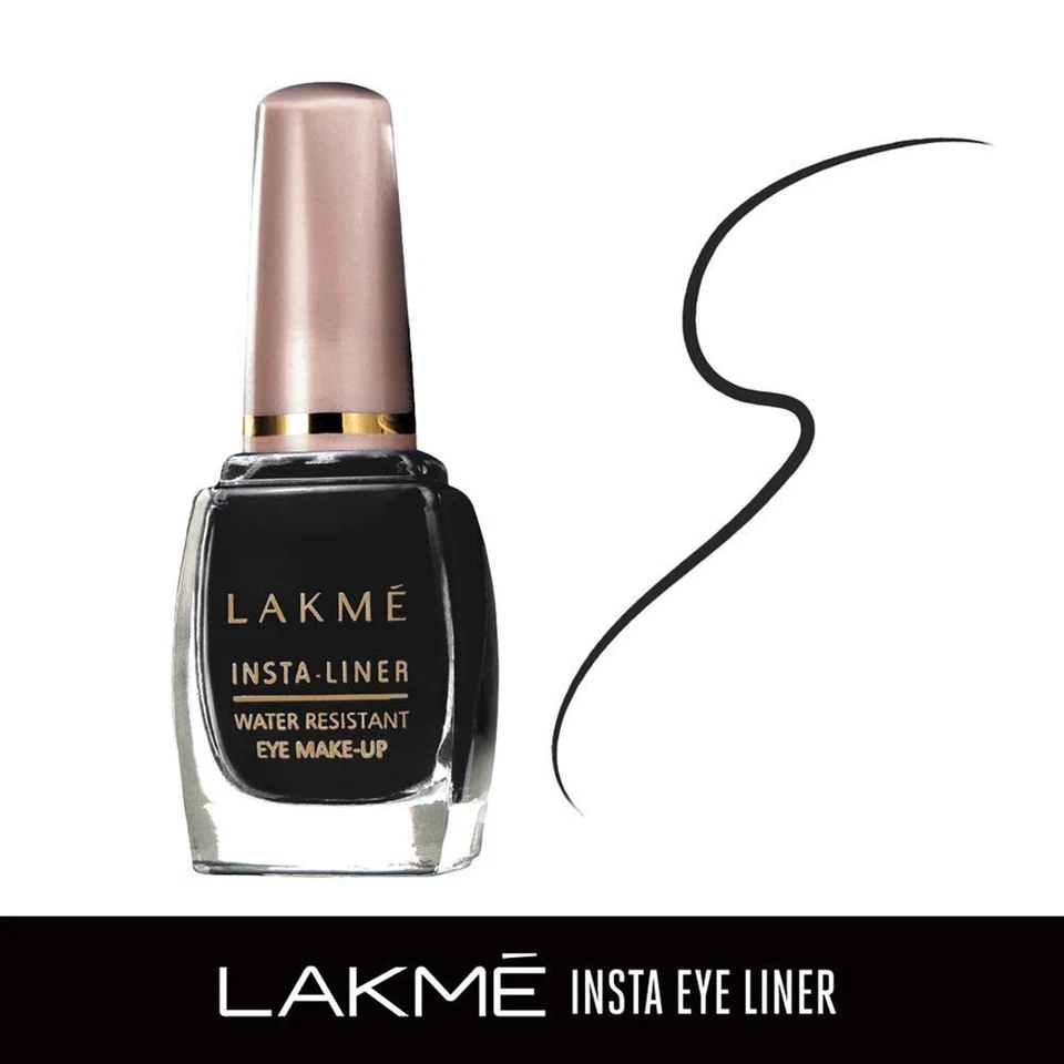 Lakme Insta Eye Liner Black Water Resistant Long Lasting & Waterproof 9ml - Image 4 of 4