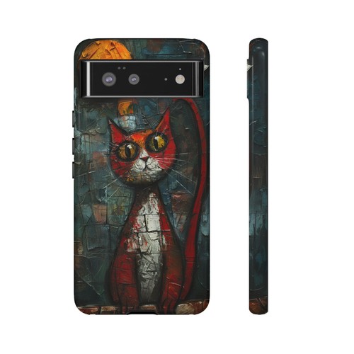 Cat Abstract Painting - Phone Ink Cover Case for iPhone, Galaxy, Pixel - 第 164/281 張圖片