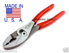 Wilde Tool 6-1/2 ” Combination Slip Joint Pliers Flush Fastener Heat Treated