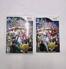 Case And Manual ONLY Super Smash Bros. Brawl Nintendo Wii, 2008