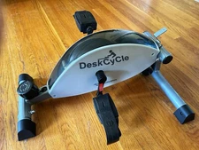 DeskCycle FBA_TT-DSC Under Desk Bike Pedal Trainer - White