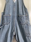 Vintage Oshkosh B’Gosh Washed Light Denim 24M Carpenter Overalls Snaps Open — photo 6