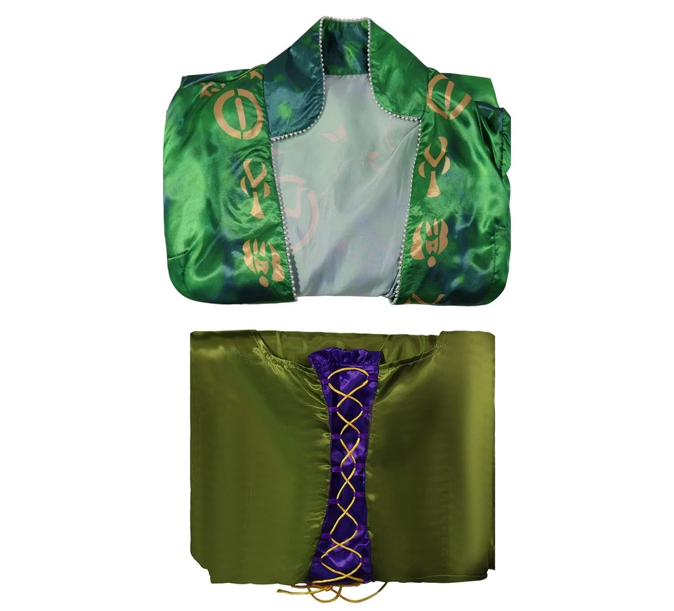 Hocus Pocus 2 Winifred Sanderson Disfraz Juegos con disfraces Halloween Conjunto Vestido Capa Foto 2 de 4