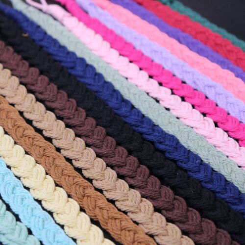 2pcs Curtain & Voile Rope Tiebacks Handmade Cotton Braided Tie Back Holdbacks - Picture 2 of 36