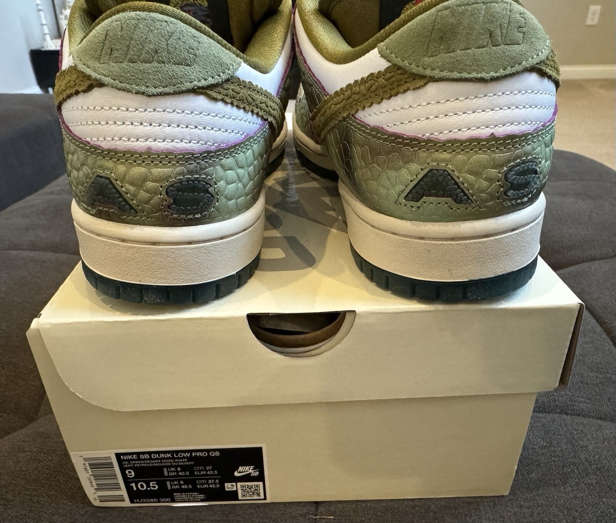 Nike SB Dunk Low Pro x Alexis Sablone Chameleon | Mens Sz 9 | IN
