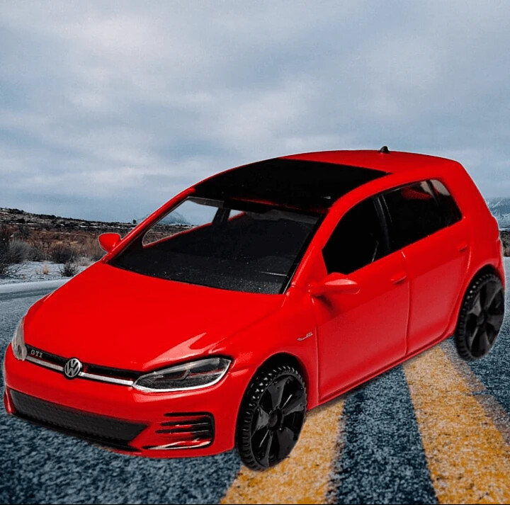 Volkswagen Golf 7 VII GTI 5 Doors Red MotorMax Scale 1:43 | eBay