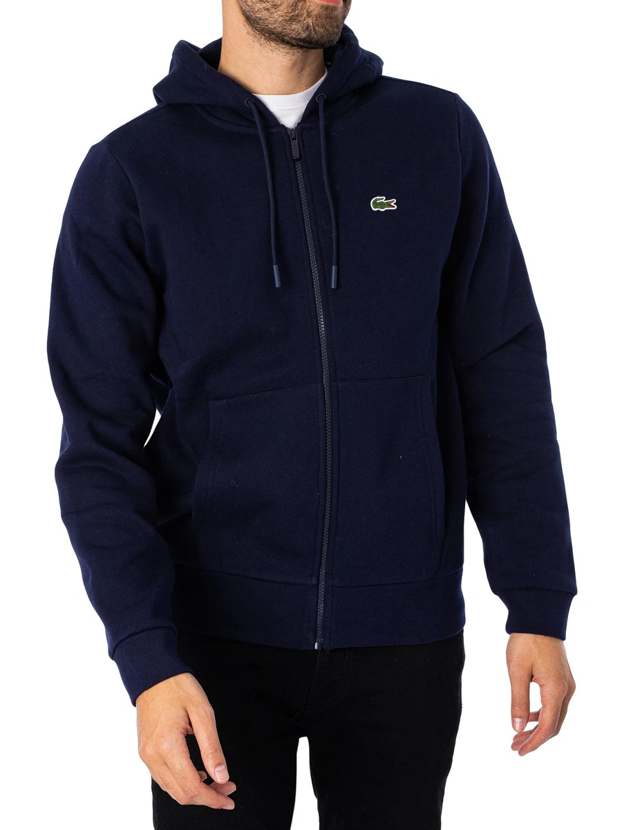 Lacoste men's hot sale zip hoodie