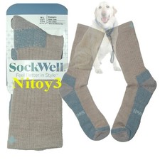 Sockwell Hiking Crew Socks-Merino Wool Blend Women M-L(shoe size): 8-11"