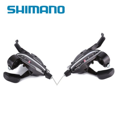 1 Satz Shimano ST-EF65 3x8/24 fach Bremsschalthebel Sets V-Brake Fit EF51 schwarz
