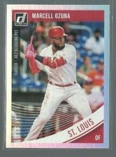 2018 Donruss Career Stat Line Variations #134 Marcell Ozuna 022/457 (ref 91384)
