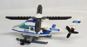 Lego City POLICE HELICOPTER #7741 COMPLETE w Instructions & Minifigs NO Box