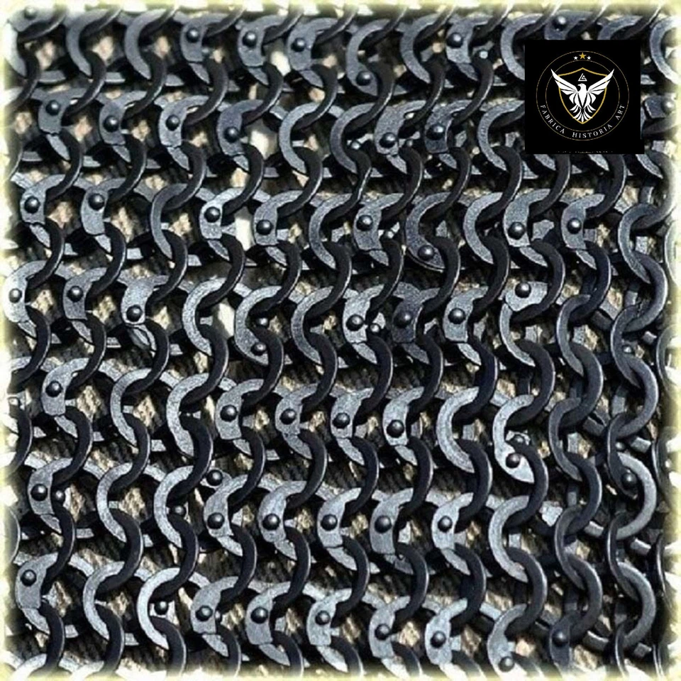 Roman Legion Hamata, chainmail hamata with shoulder doubler, Roman soldier cost - Image 3 of 3