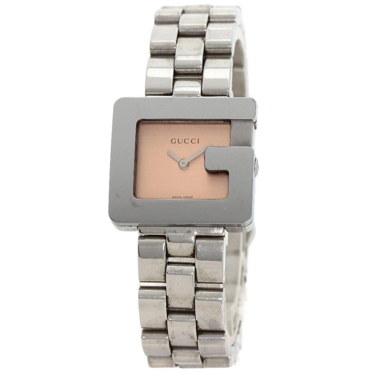 Montres carrées GUCCI G 3600L acier inoxydable/acier inoxydable femme