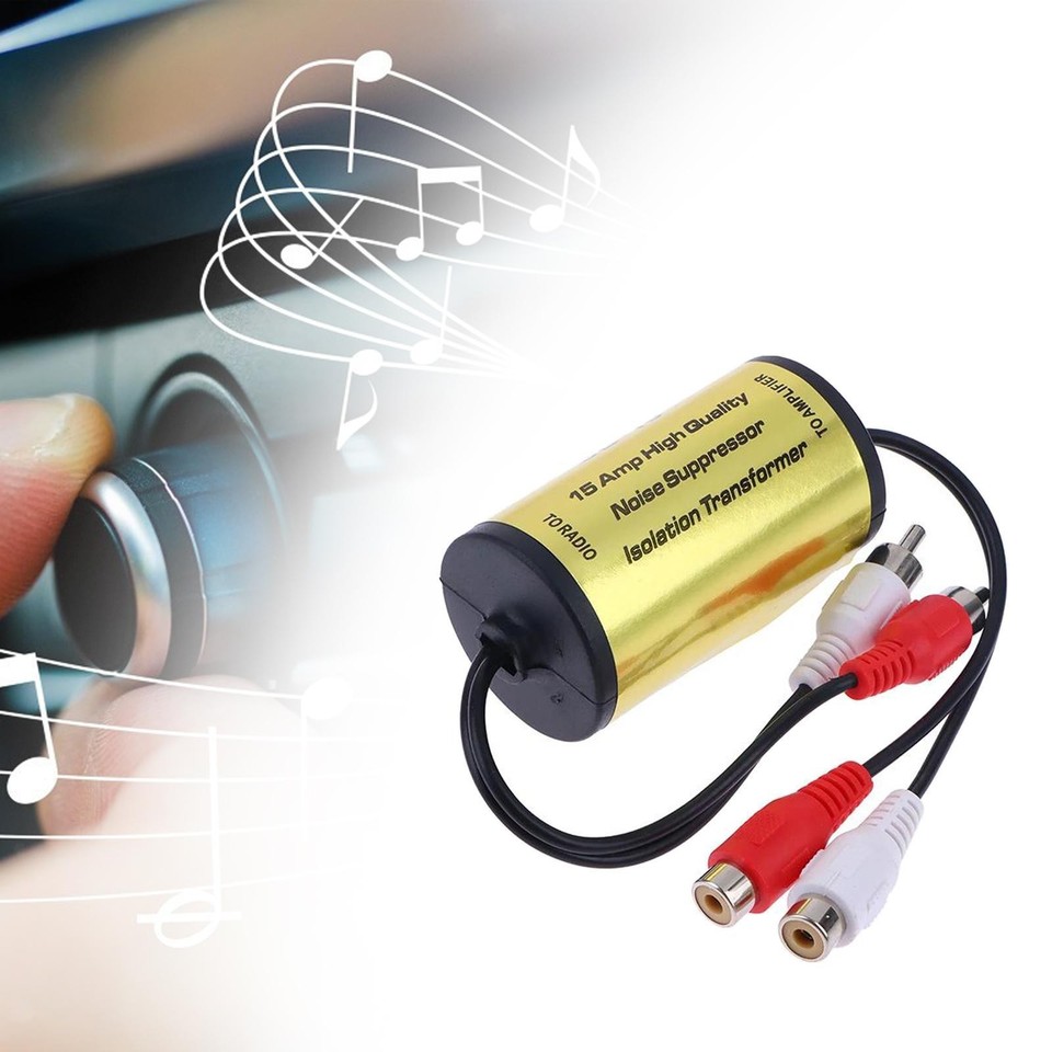 Generic RCA Audio Noise Filter Noise Reducing for Radio Music Amplifier ...