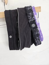 Lululemon Zella Headbands OS Stretch Athletic Running Yoga Fitness Gym Lot Of 4