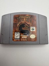 Tested Authentic Working Midway Mortal Kombat Trilogy N64 Nintendo 64 1996