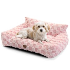 Cat Bed Cat Couch for Puppy and Kitten, Fluffy Dog Bed Medium Dogs Couch, Sup...